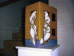 1991 - Proprietaire - Acryl auf Karton - 25x15x30cm